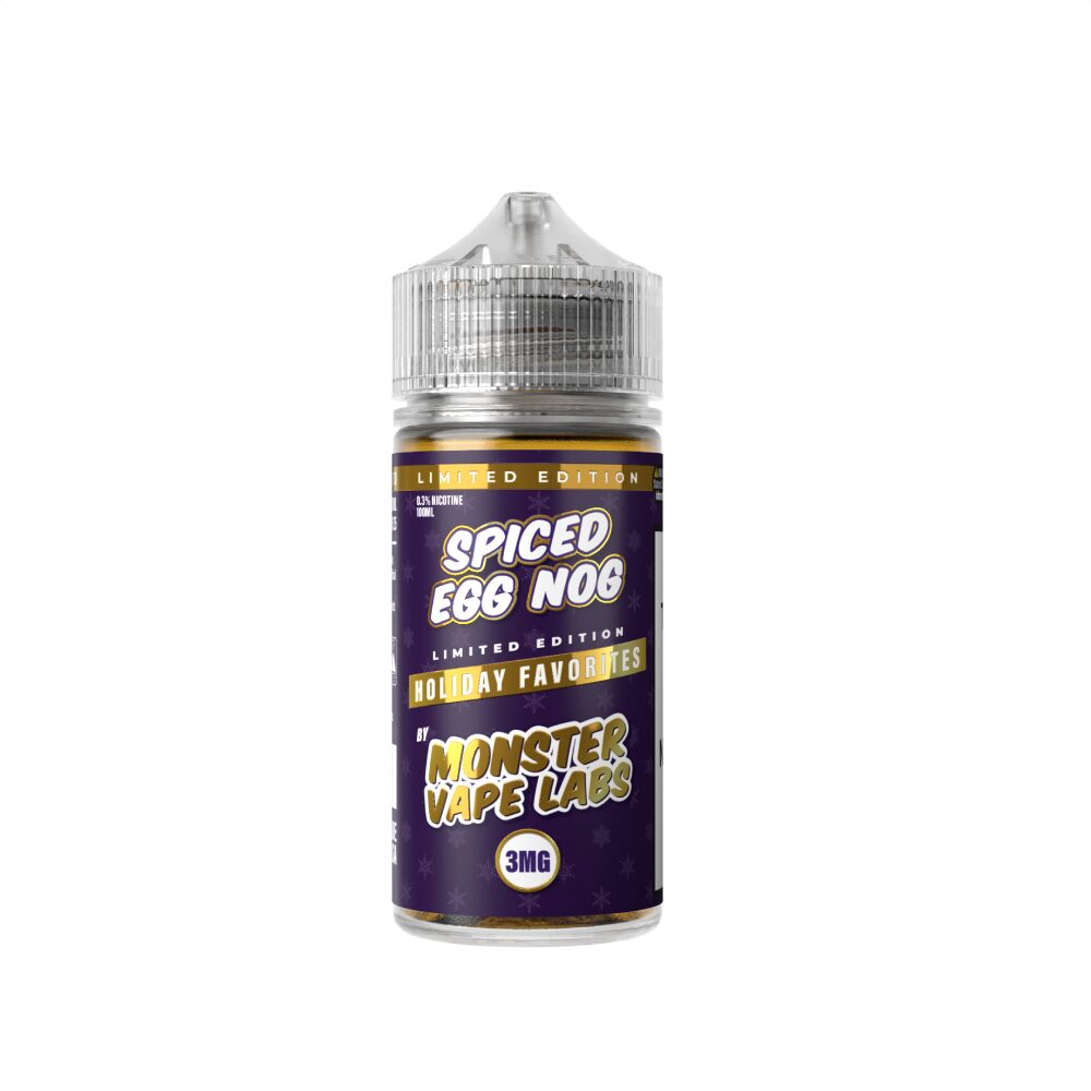 Jam Monster Series E-Liquid 100mL - Freebase - Spiced Egg Nog