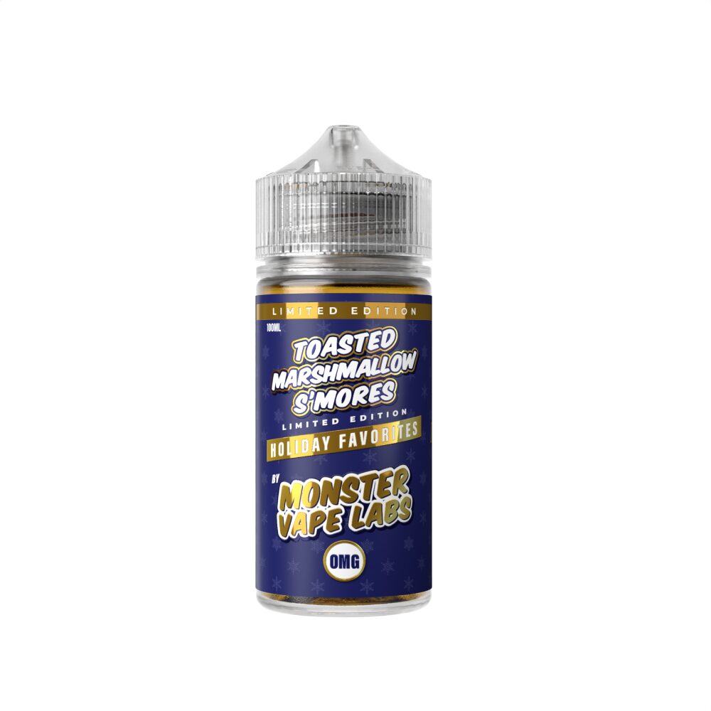 Jam Monster Series E-Liquid 100mL - Freebase - Toasted Marshmallow Smores