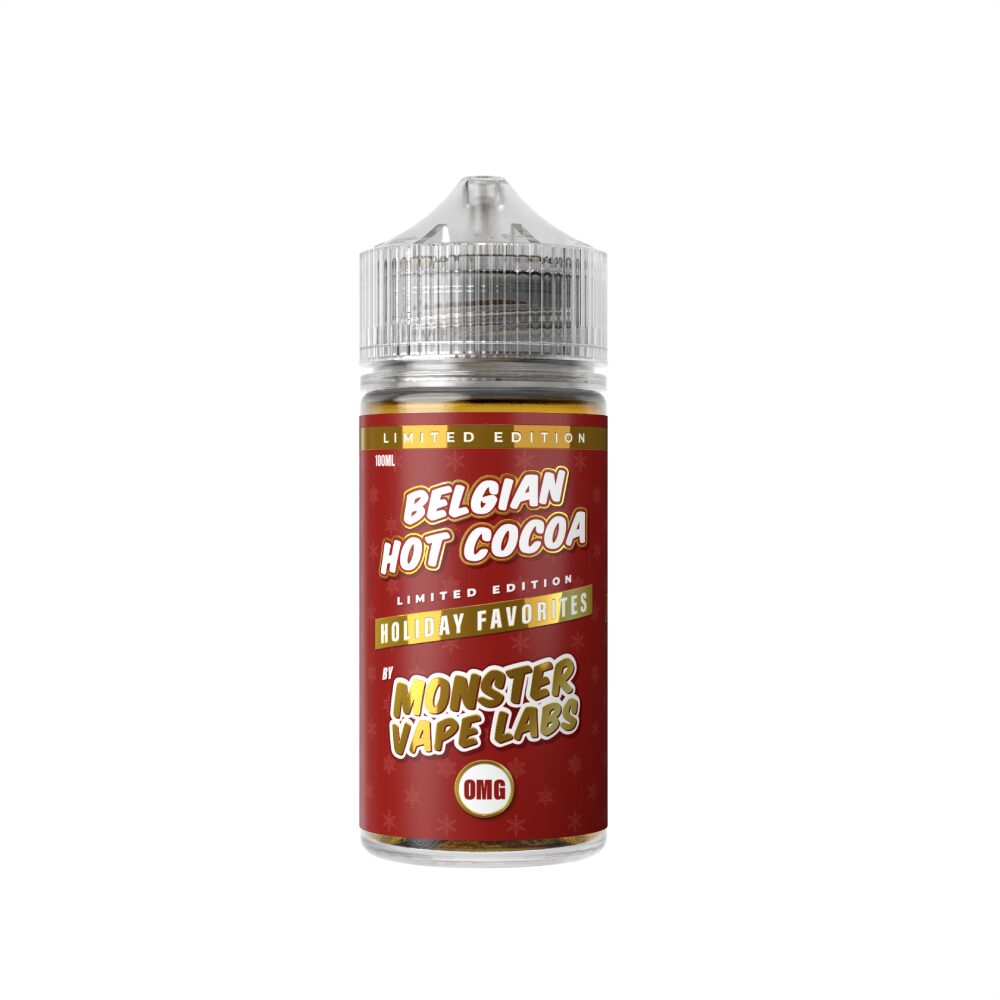 Jam Monster Series E-Liquid 100mL - Freebase - Belgian Hot Cocoa