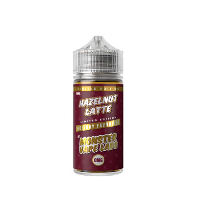 Jam Monster Series E-Liquid 100mL - Freebase - Hazelnut Latte
