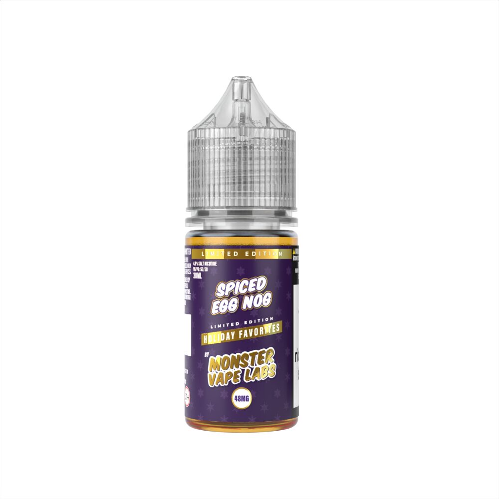 Jam Monster Salt Series E-Liquid 30mL (Salt Nic) 48mg - Spiced Egg Nog