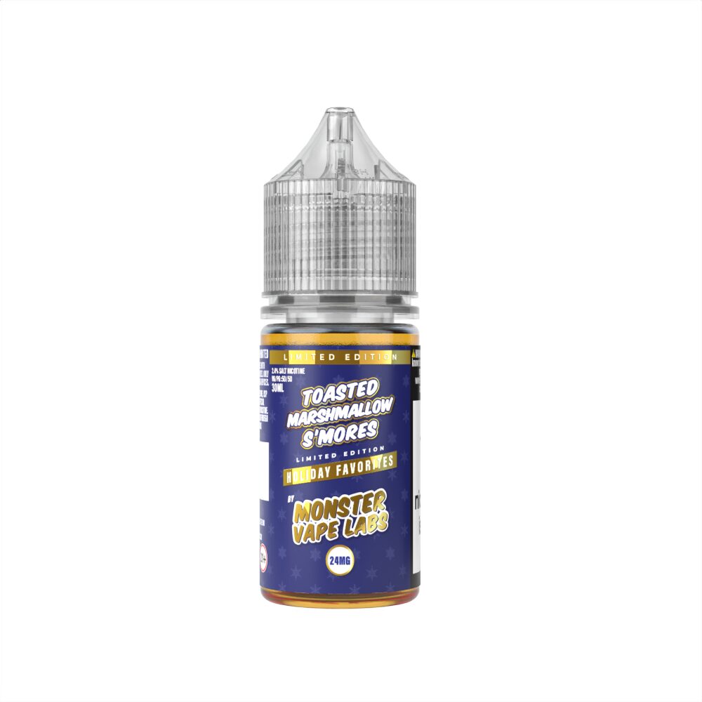 Jam Monster Salt Series E-Liquid | 30mL | 24mg | Toasted Marshmallow Smores