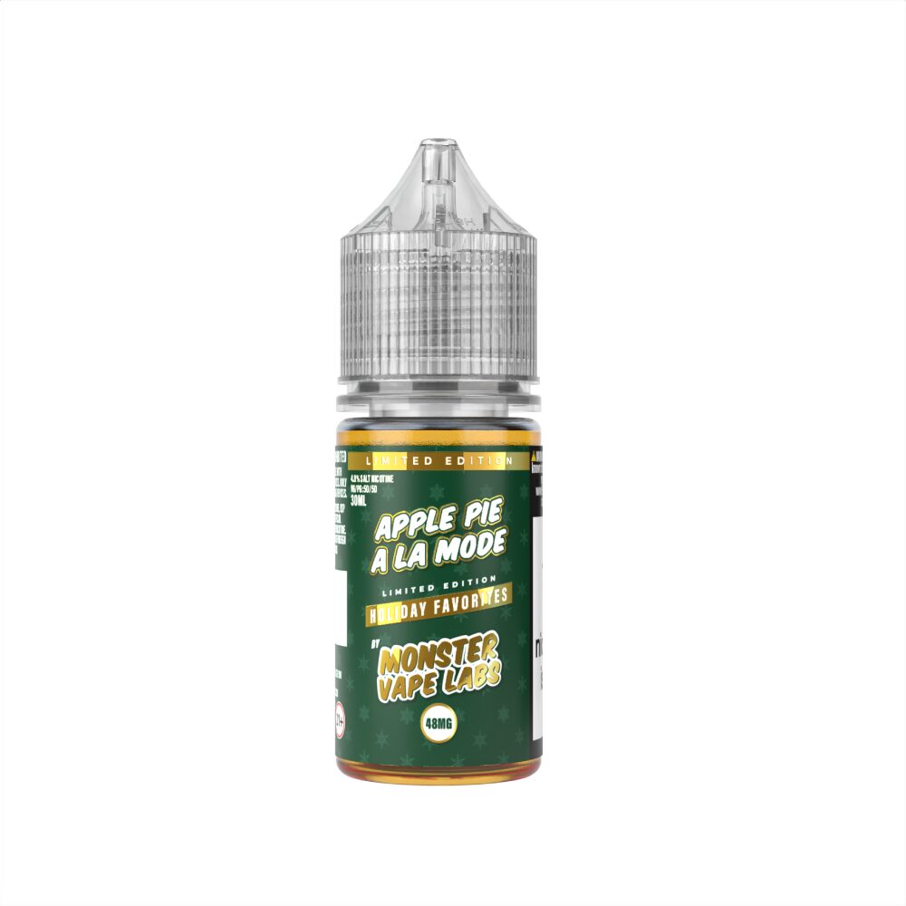 Jam Monster Salt Series E-Liquid 30mL (Salt Nic) 48mg - Apple Pie A La Mode