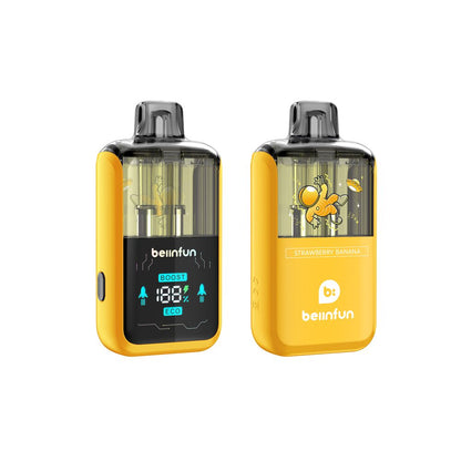 Beiinfun (Dispo)(30000Puff)(20mL) - Strawberry Banana