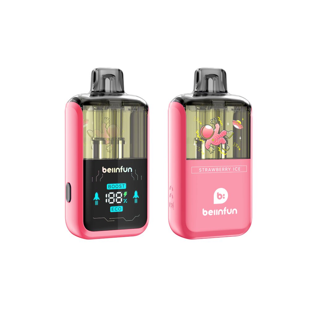 Beiinfun (Dispo)(30000Puff)(20mL) - Strawberry Ice