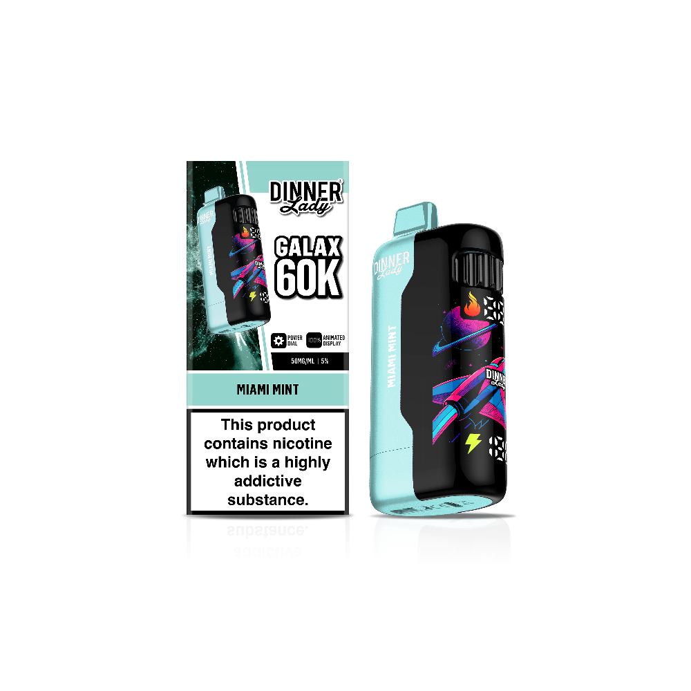 Dinner Lady Galax (Dispo)(60000Puff)(24mL) - Miami Mint