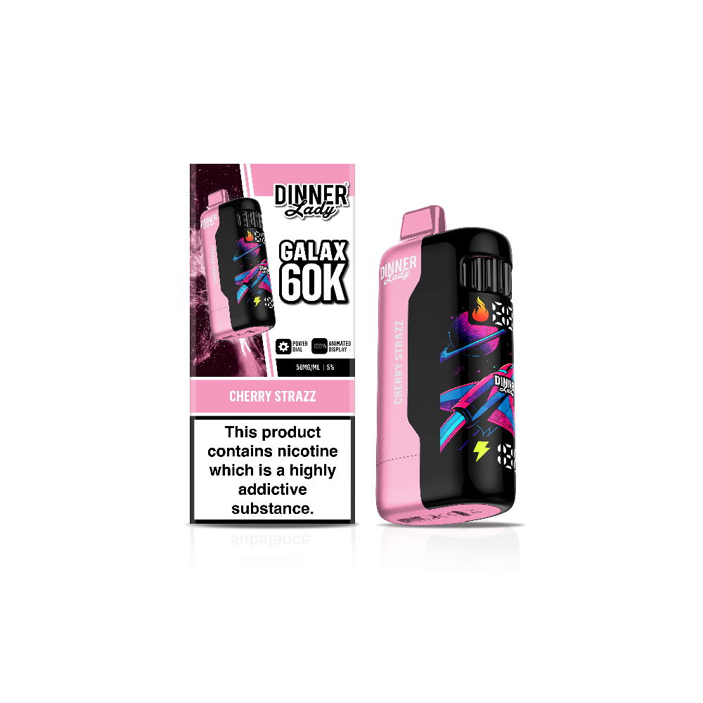 Dinner Lady Galax (Dispo)(60000Puff)(24mL) - Cherry Strazz