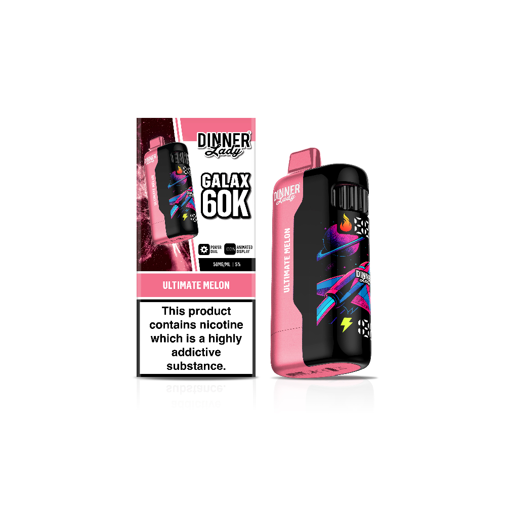 Dinner Lady Galax (Dispo)(60000Puff)(24mL) - Ultimate Melon