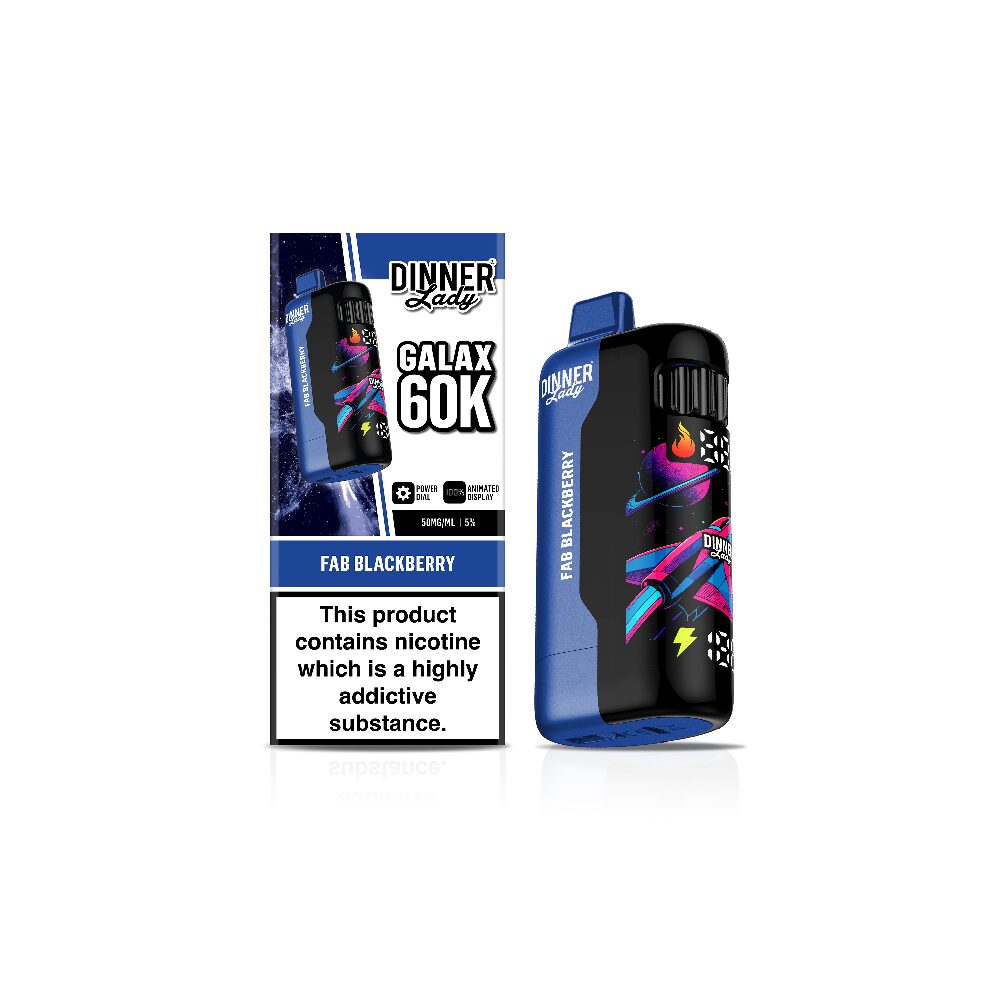 Dinner Lady Galax (Dispo)(60000Puff)(24mL) - Fab Blackberry