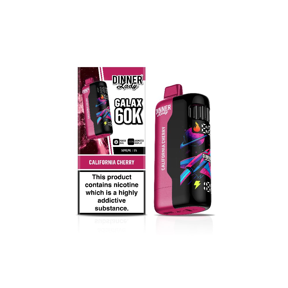 Dinner Lady Galax (Dispo)(60000Puff)(24mL) - California Cherr
