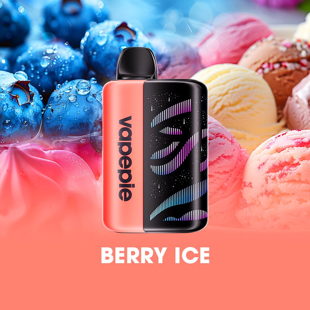 Vapepie Galactic Gleam (Dispo)(35000Puff)(20mL) - Berry Ice