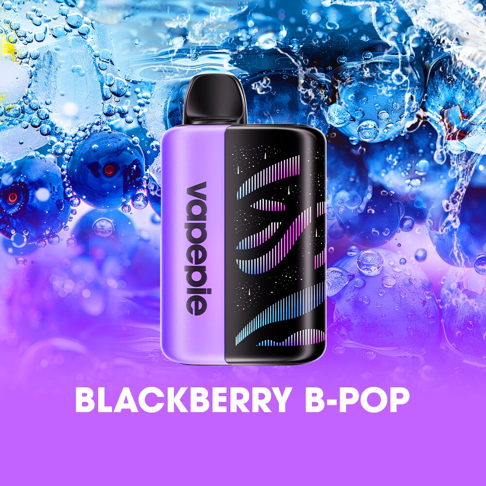 Vapepie Galactic Gleam (Dispo)(35000Puff)(20mL) - Blackberry B-Pop