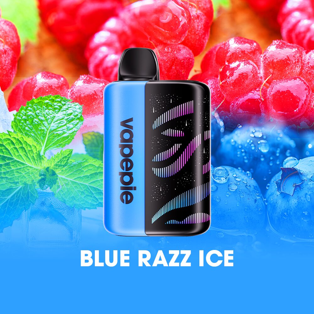Vapepie Galactic Gleam (Dispo)(35000Puff)(20mL) - Blue Razz Ice