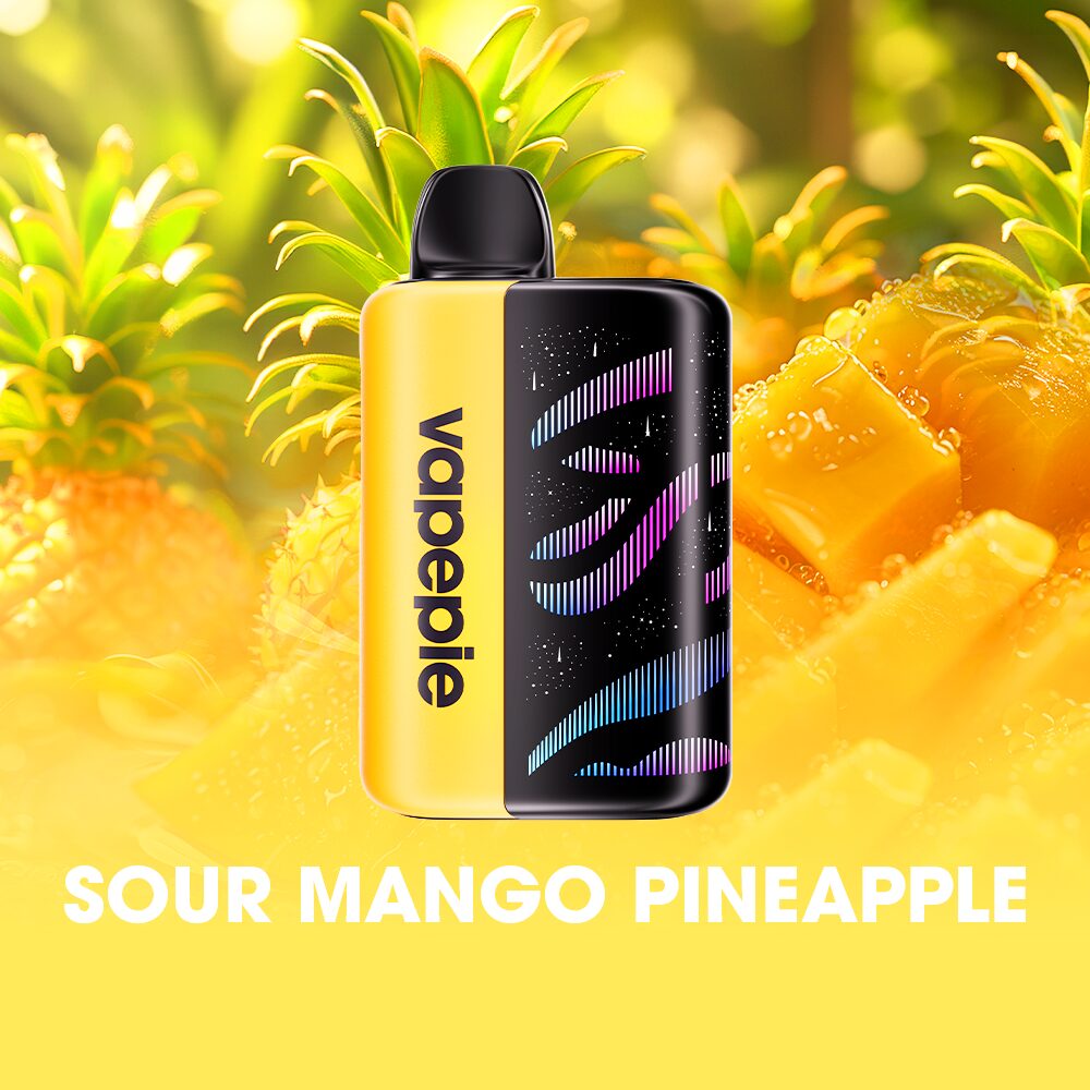 Vapepie Galactic Gleam (Dispo)(35000Puff)(20mL) - Sour Mango Pineapple