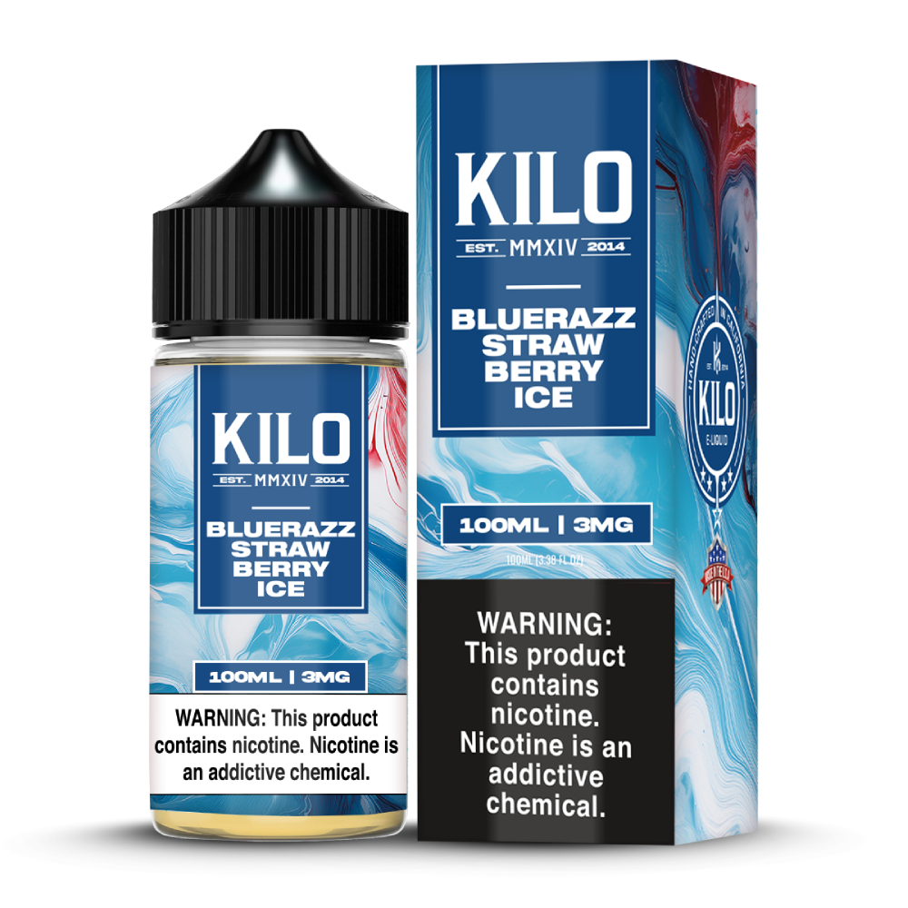 KILO (LIQ FB)(100mL) - Bluerazz Strawberry Ice