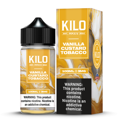 KILO (LIQ FB)(100mL) - Vanilla Custard Tobacco