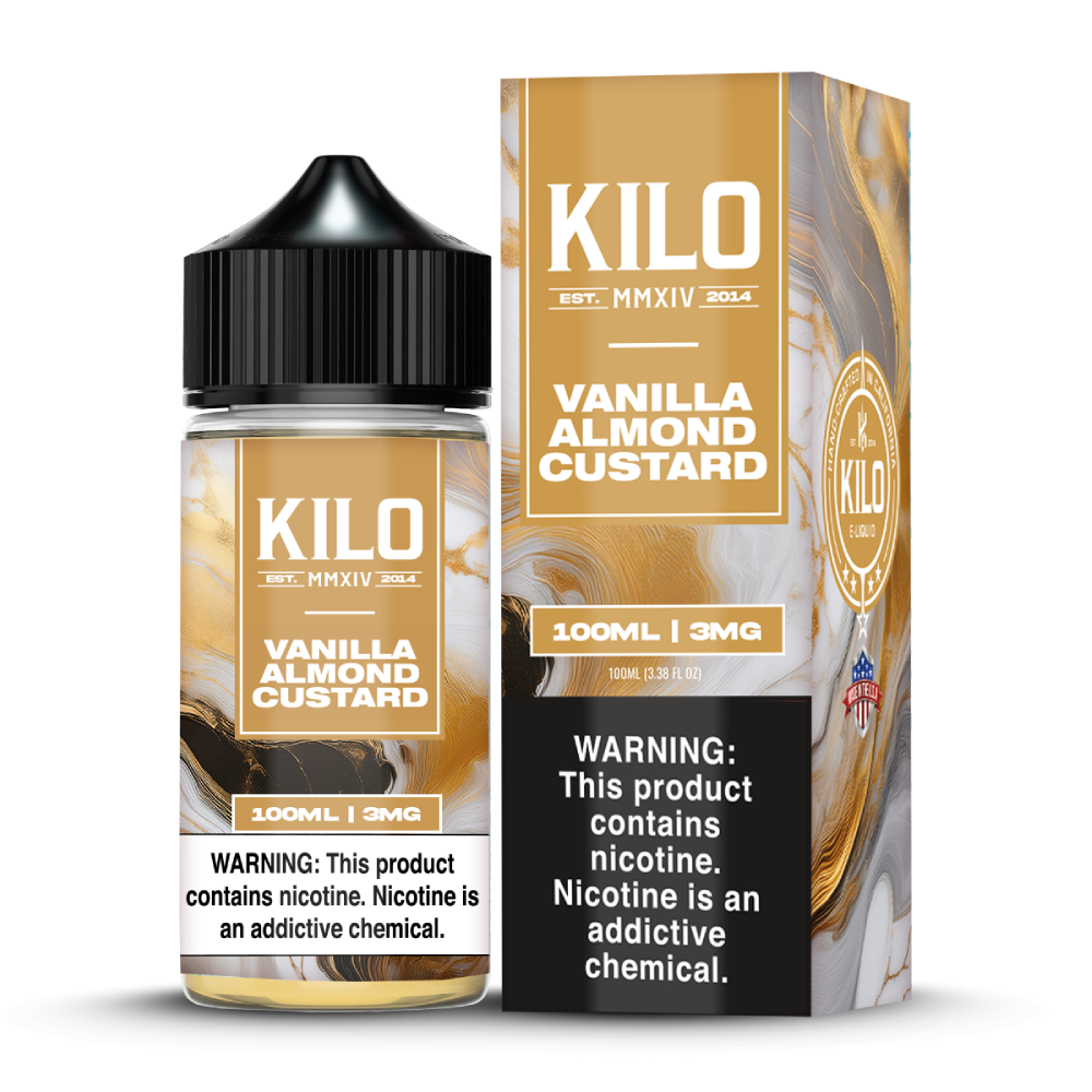 KILO (LIQ FB)(100mL) - Vanilla Almond Custard