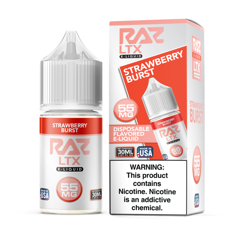 RAZ LTX (LIQ Salt)(30mL) - Strawberry Burst