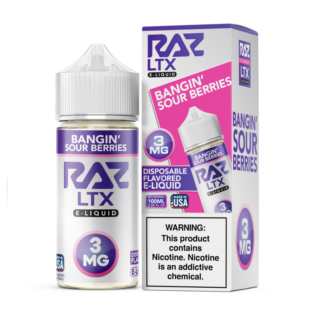 RAZ LTX (LIQ FB)(100mL) - Bangin' Sour Berries