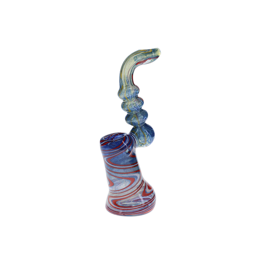 Non branded (Water Pipe) 6" Swirl Bubbler 681002 - Assorted Colors