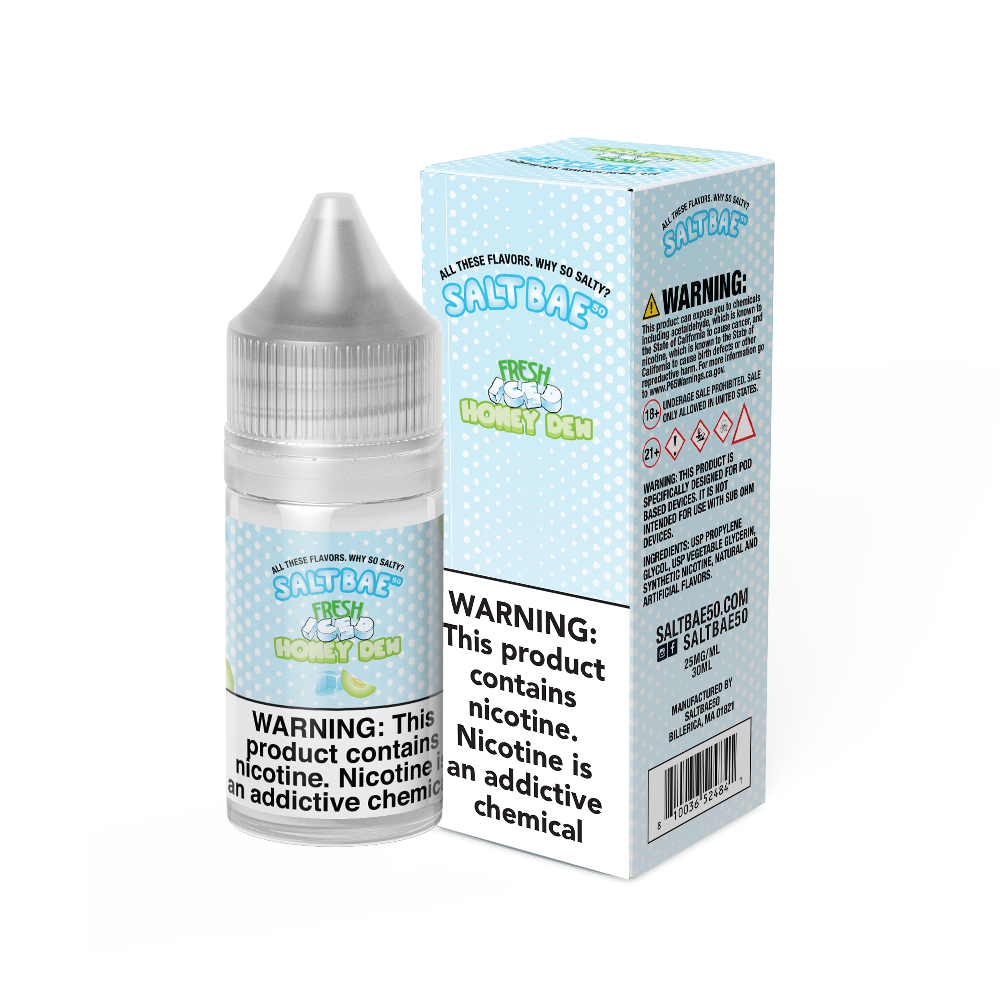Salt Bae 50 (LIQ Salt)(30mL) - Fresh Honey Dew Iced