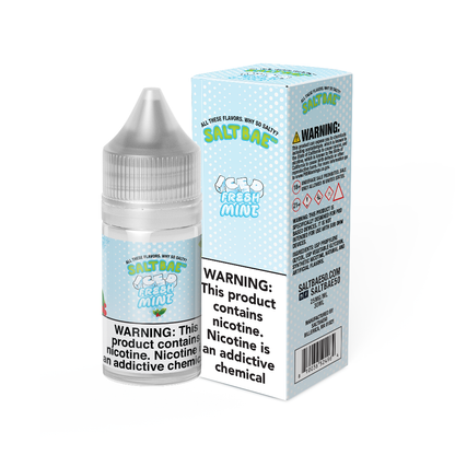 Salt Bae 50 (LIQ Salt)(30mL) - Fresh Mint Iced