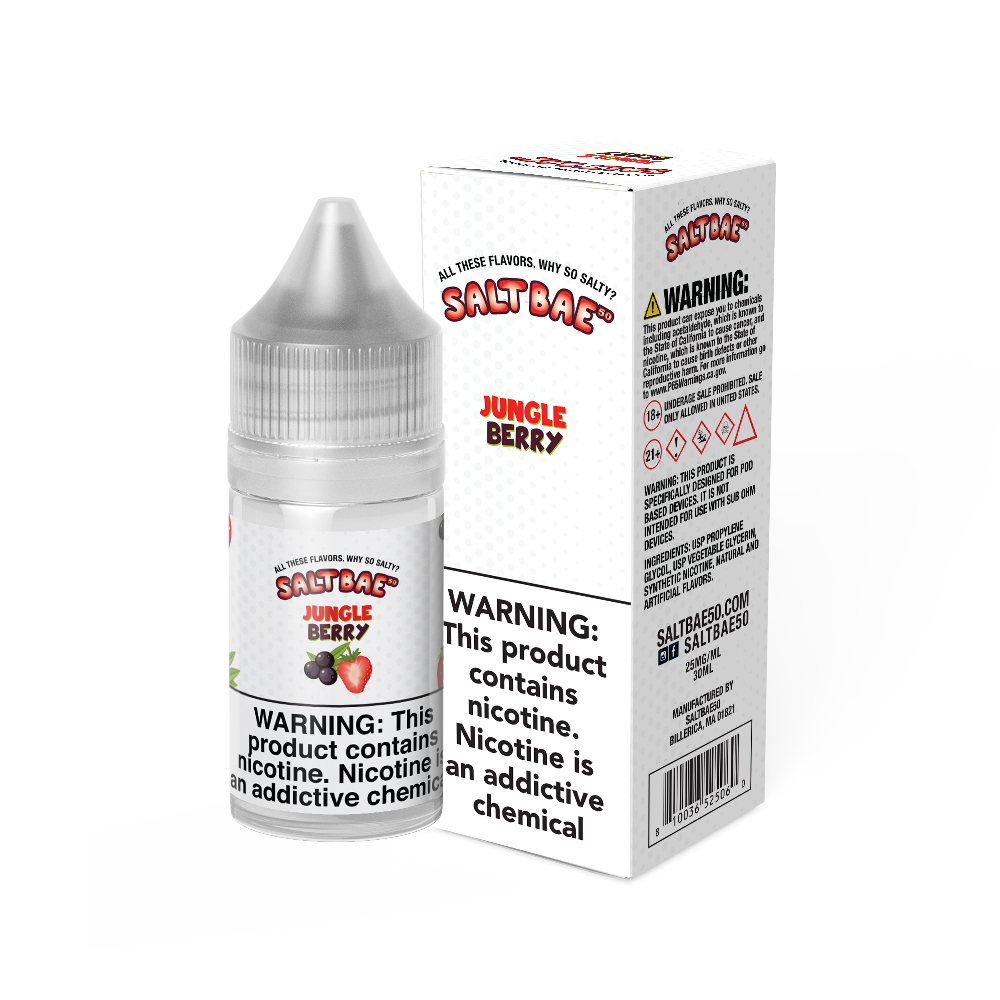 Salt Bae 50 (LIQ Salt)(30mL) - Jungle Berry