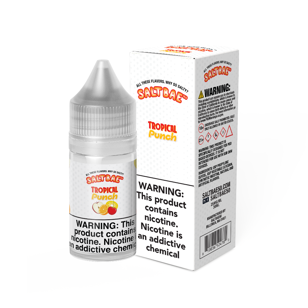 Salt Bae 50 (LIQ Salt)(30mL) - Tropical Punch