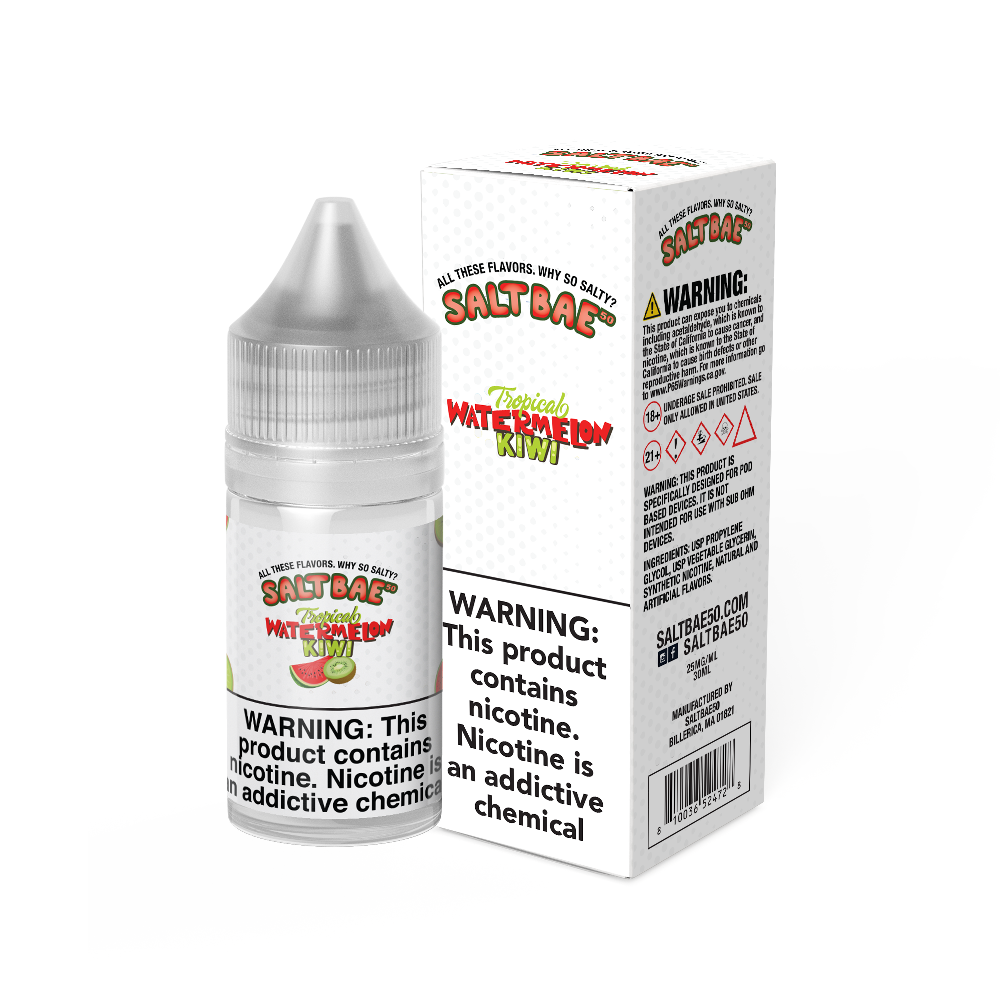 Salt Bae 50 (LIQ Salt)(30mL) - Tropical Watermelon Kiwi