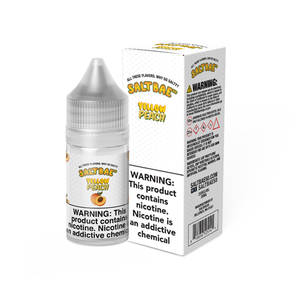 Salt Bae 50 (LIQ Salt)(30mL) - Yellow Peach