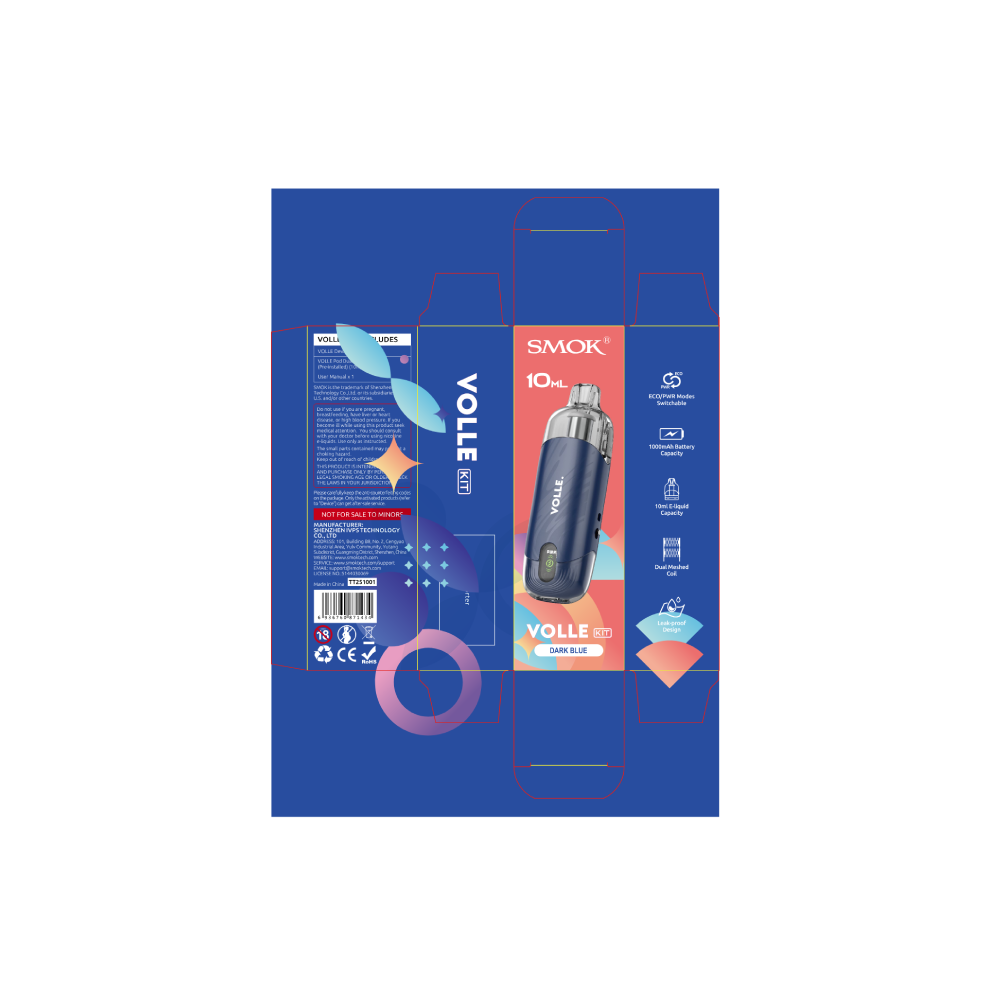 SMOK VOLLE (Kit PS) - Dark Blue