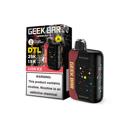 Geek Bar Hookah X (Dispo)(25000Puff)(18mL) - Lush Ice