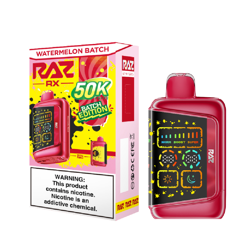 RAZ RX (Dispo)(50000Puff)(19mL) Dew Edt. - Watermelon Batch