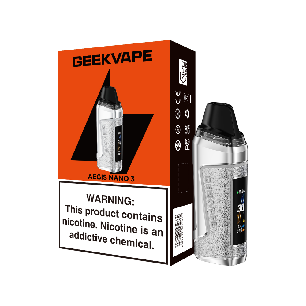 Geekvape Aegis Nano 3 (Kit PS) - Polar Silver