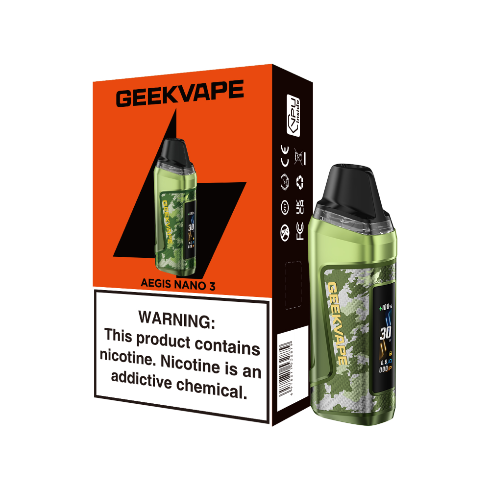 Geekvape Aegis Nano 3 (Kit PS) - Jungle Green