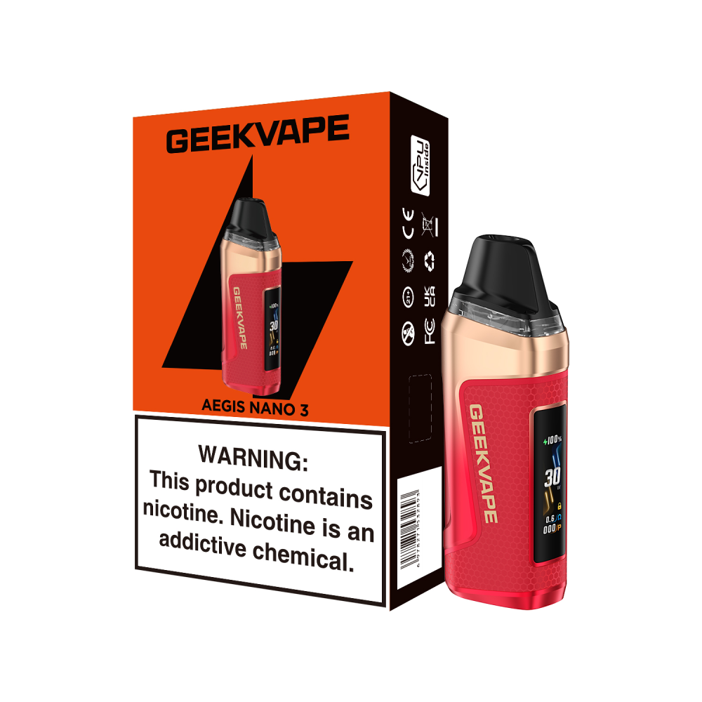 Geekvape Aegis Nano 3 (Kit PS) - Sunset Red
