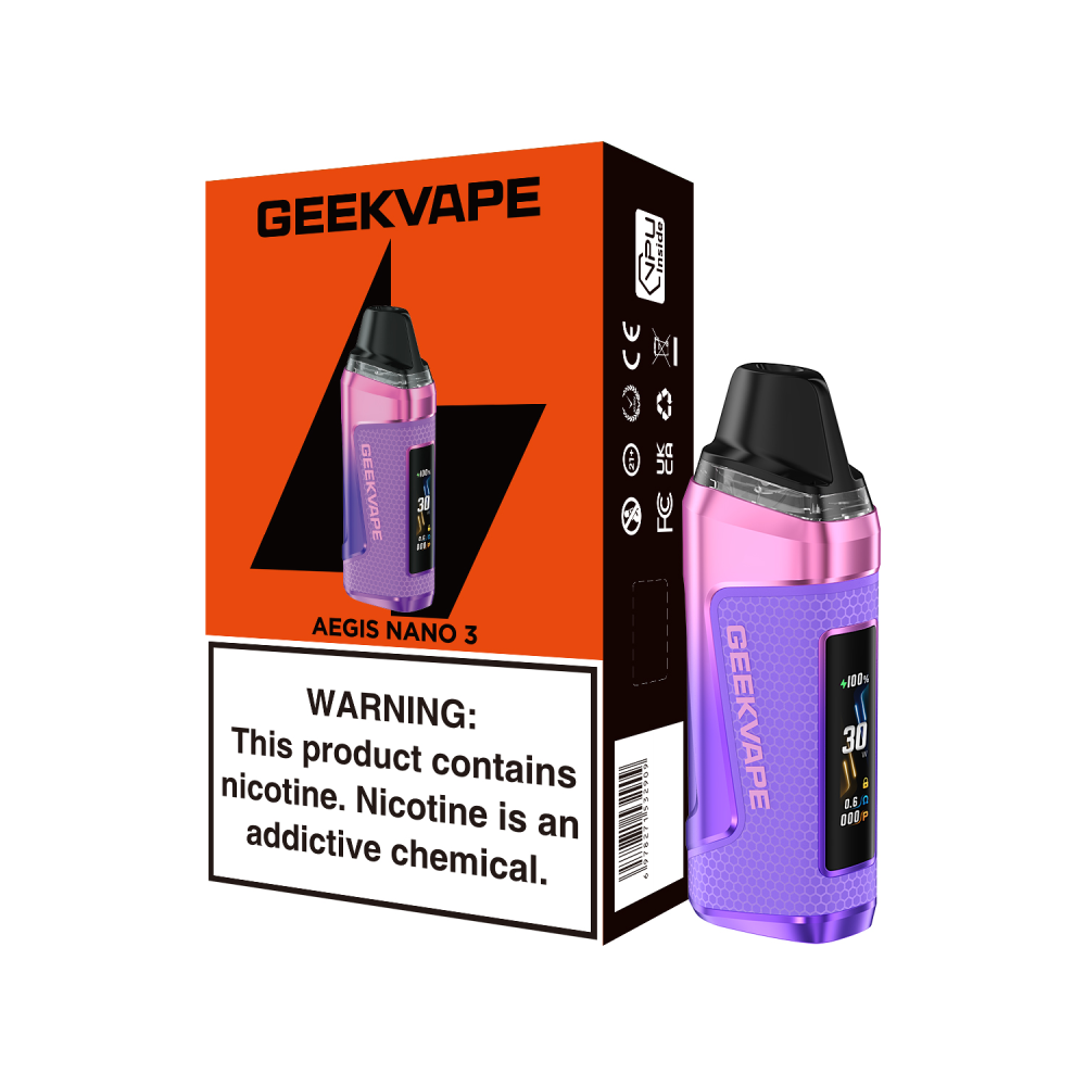 Geekvape Aegis Nano 3 (Kit PS) - Purple Bloom