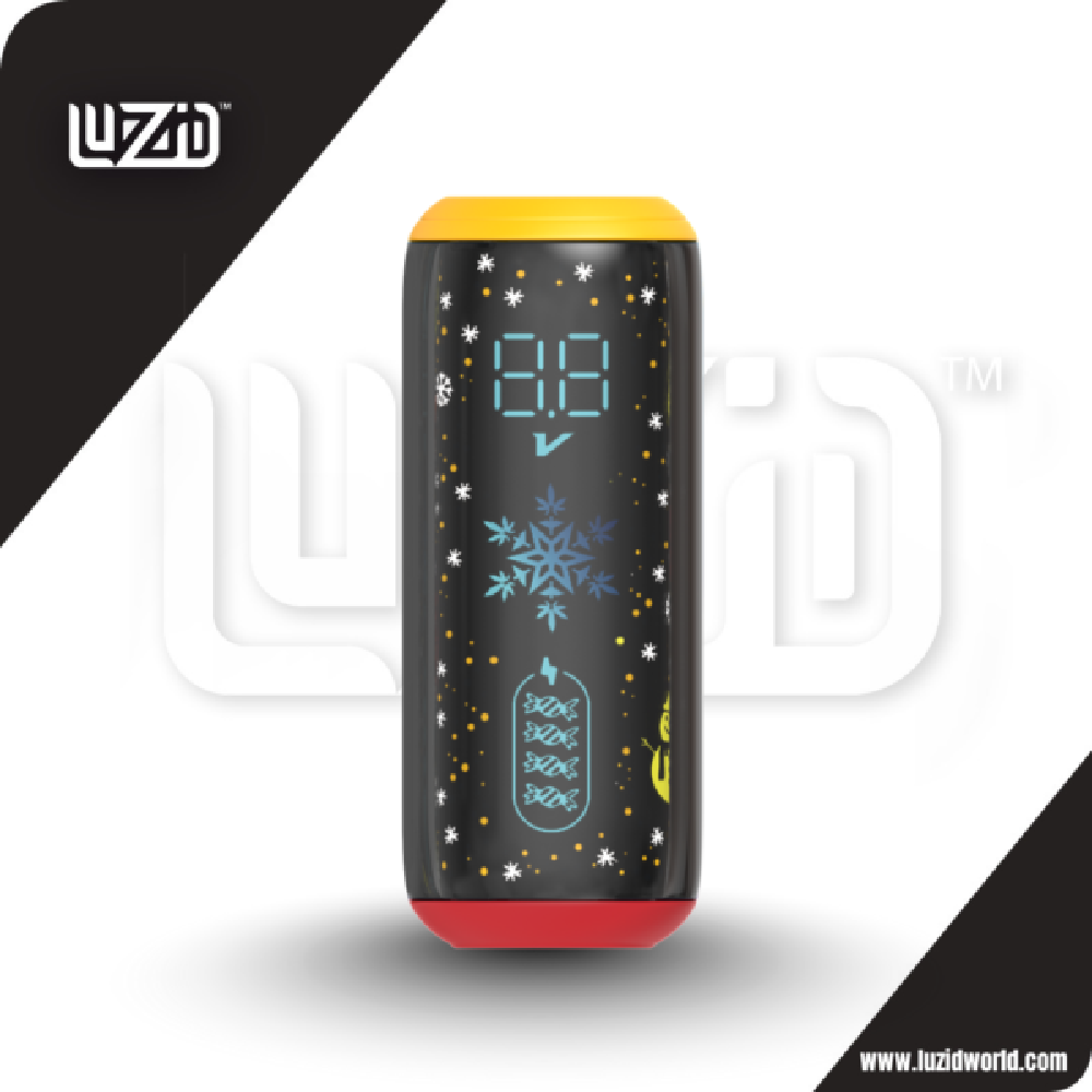Luzid (510BATT) Sphere - Orange (Yellow Red Gradient)