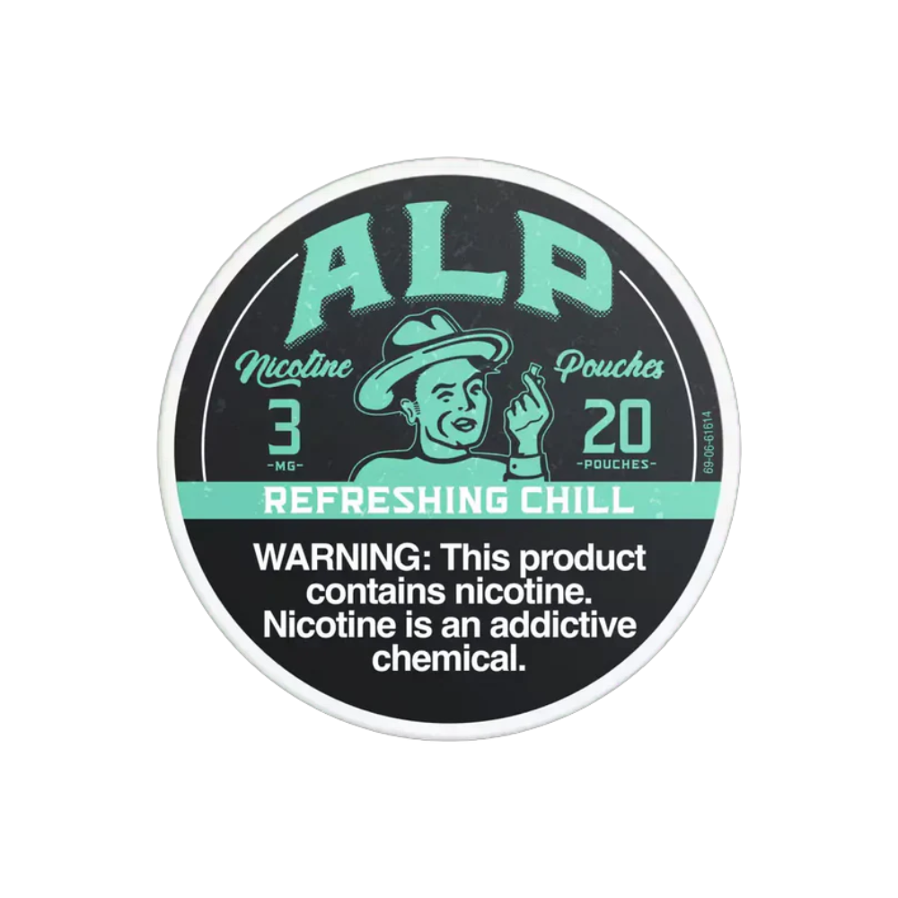 ALP (DSPLY 5pc)(Nic Pouch)(20ct Can)- Refreshing Chill (SAS)
