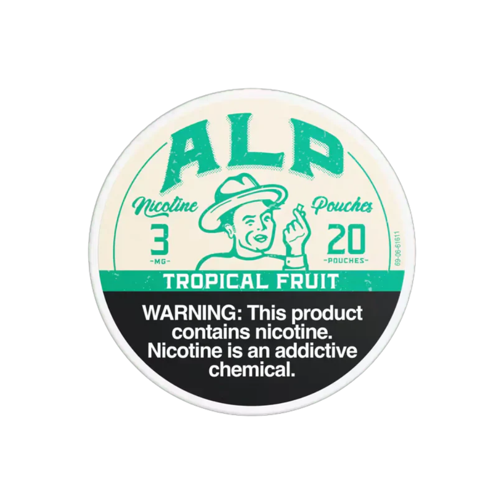 ALP (DSPLY 5pc)(Nic Pouch)(20ct Can)-Tropical Fruit (SA