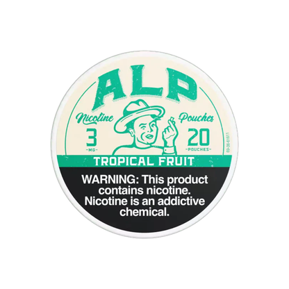 ALP (DSPLY 5pc)(Nic Pouch)(20ct Can)-Tropical Fruit (SA