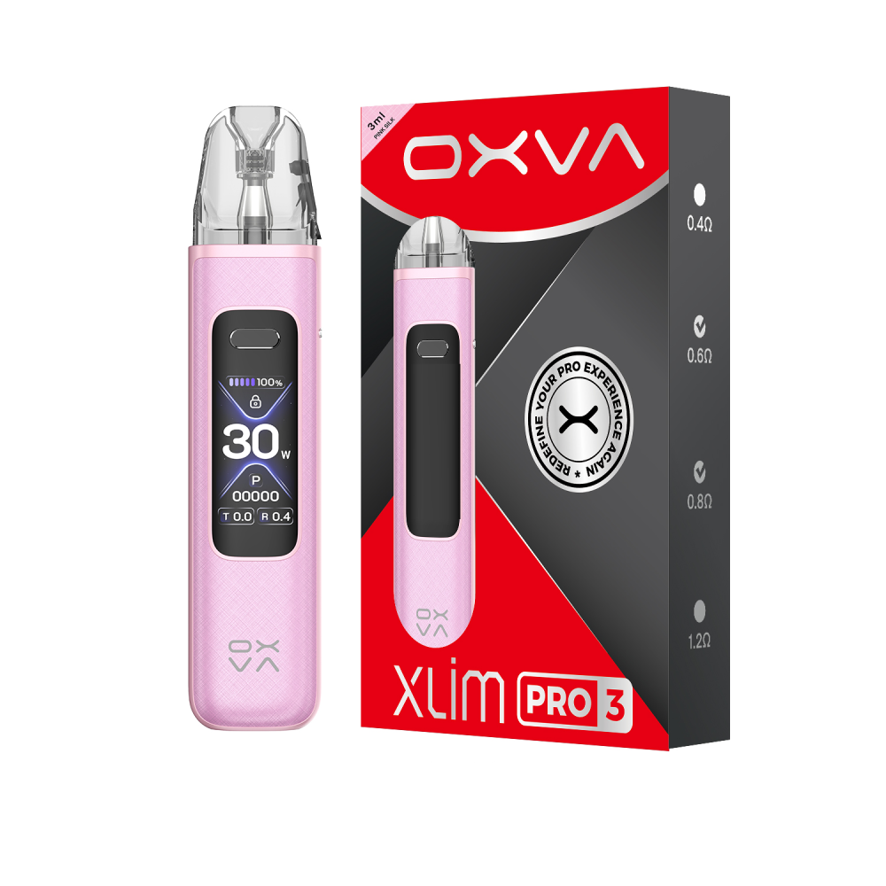 OXVA Xlim Pro 3 (Kit PS) - Pink Silk