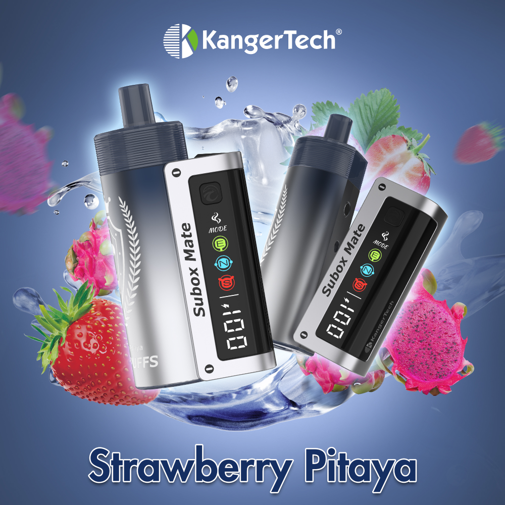 Subox Mate (Dispo KIT)(50000Puff)(15mL) Dispo + Power Dock - Strawberry Pitaya