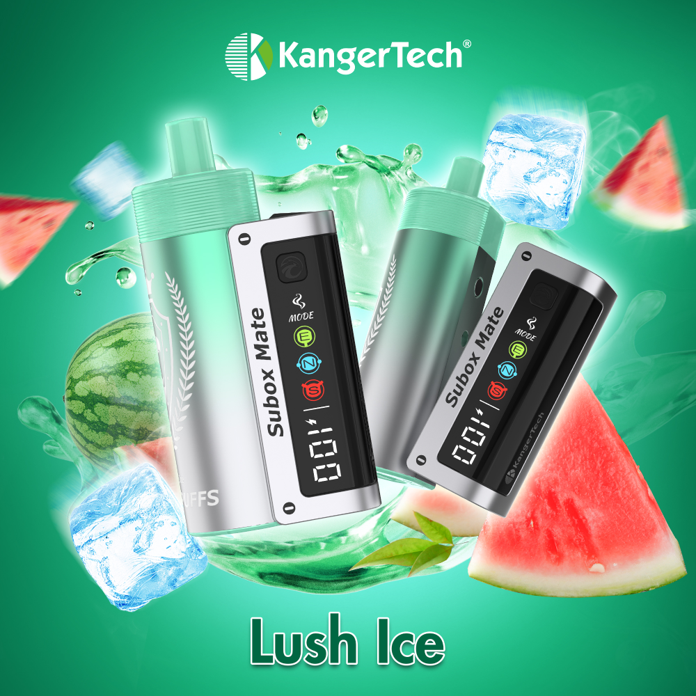 Subox Mate (Dispo KIT)(50000Puff)(15mL) Dispo + Power Dock - Lush Ice