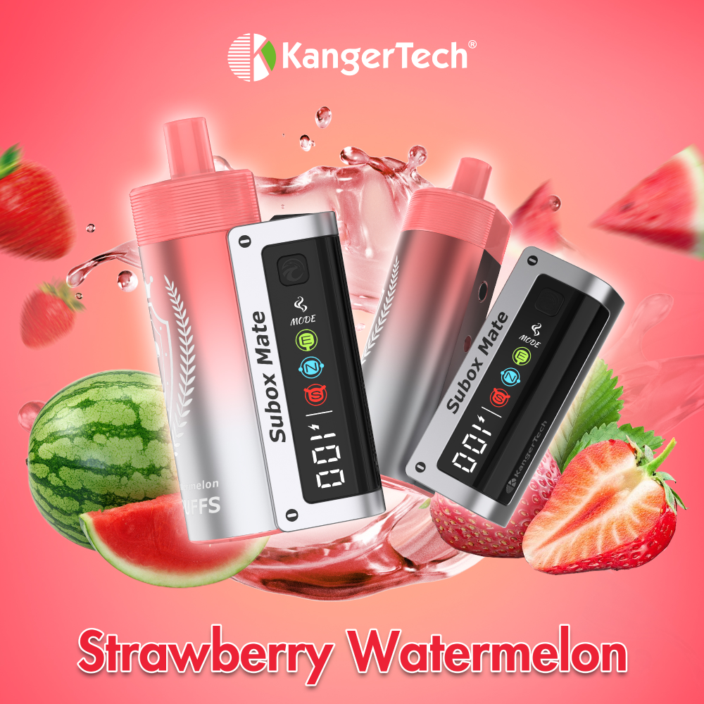 Subox Mate (Dispo KIT)(50000Puff)(15mL) Dispo + Power Dock - Strawberry Watermelon