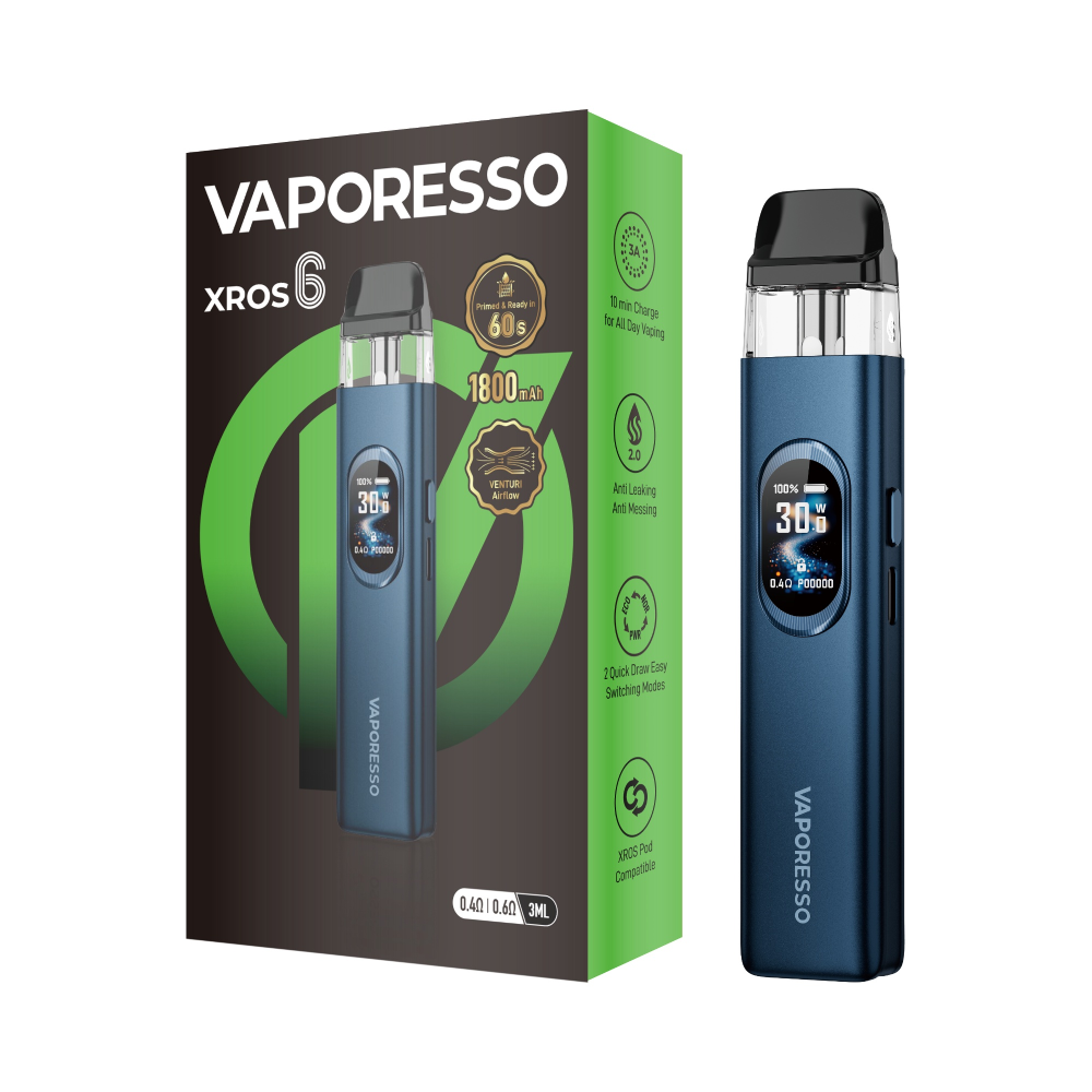 Vaporesso XROS 6 (Kit PS) - Abyssal Blue