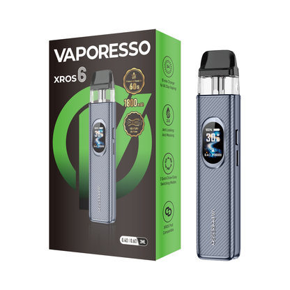 Vaporesso XROS 6 (Kit PS) - Carbon Fiber Gray