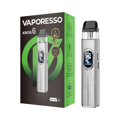 Vaporesso XROS 6 (Kit PS) - Silk Gray