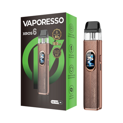 Vaporesso XROS 6 (Kit PS) - Silk Brown