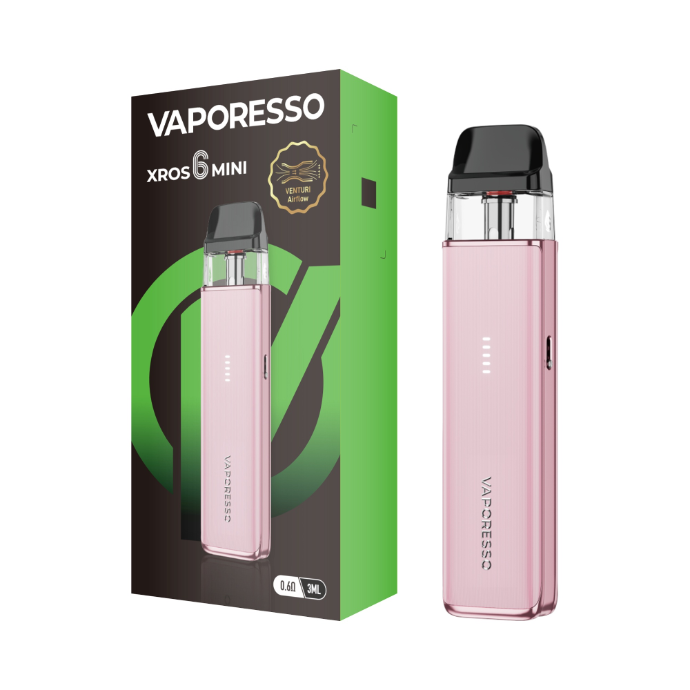 Vaporesso XROS 6 Mini (Kit PS) - Jelly Pink